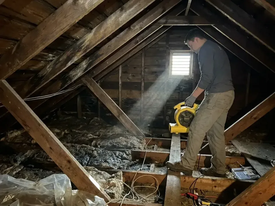attic-water-damage-drying-proc-007 — frequently asked questions, Emergency Water Extraction & 24/7 Flood Response in Park Ri…